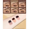 Eyebrow Gel Peel Off, 2Pcs Light Brown Tattoo Eyebrow Gel