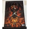 BlizzCon 2023 Diablo 4 14x20 poster devs signed
