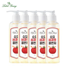 Label Young Shocking Apple Cider Cleanser 3+2 / 라벨영 쇼킹 사과초클렌저 3+2