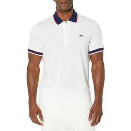 Lacoste Men's Regular Fit Stretch Mini Piqué Polo Shirt