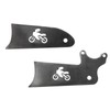 JMCHstore 8'' Mini bike Stretch Extension Tabs for Coleman CT100U,