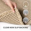 YDCZTYGY Waffle Knit Textured Bath Mat Super Absorbent Washable Quick