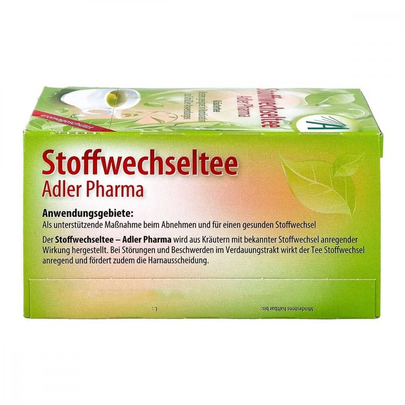 ADLER Stoffwechseltee Filterbeutel 20 St