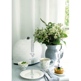 GreenGate Sabine Cloth Napkin White 40 x 40 cm