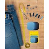 ZEFFFKA Premium Quality Denim Iron-on Jean Patches Inside & Outside