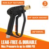 JOEJET Pressure Washer Gun with Swivel, Short Power Washer Gun