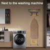 Ironing Board Holder Wall Mount: Metal Iron and Ironing Board