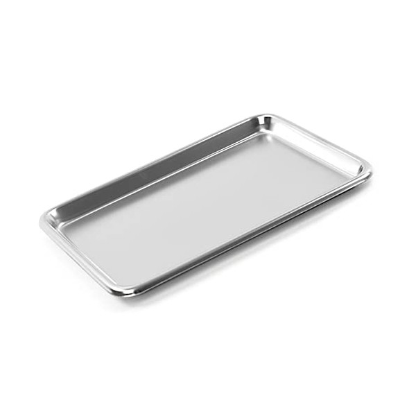 AAProTools Metal Mayo Tray for Medical Instruments, Dental, Tattoo and