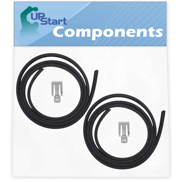 2-Pack W10542314 Dishwasher Door Gasket Replacement for Whirlpool GU2275XTVQ3 Dishwasher