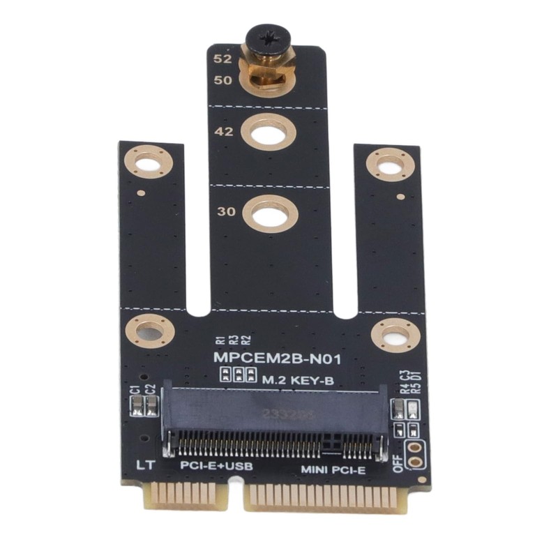 ciciglow Tiny PCIe to M.2 NGFF Adapter with SIM Card