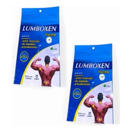 2 Lumboxen Bolsa C/1 Parche De Gel Mentol Maver