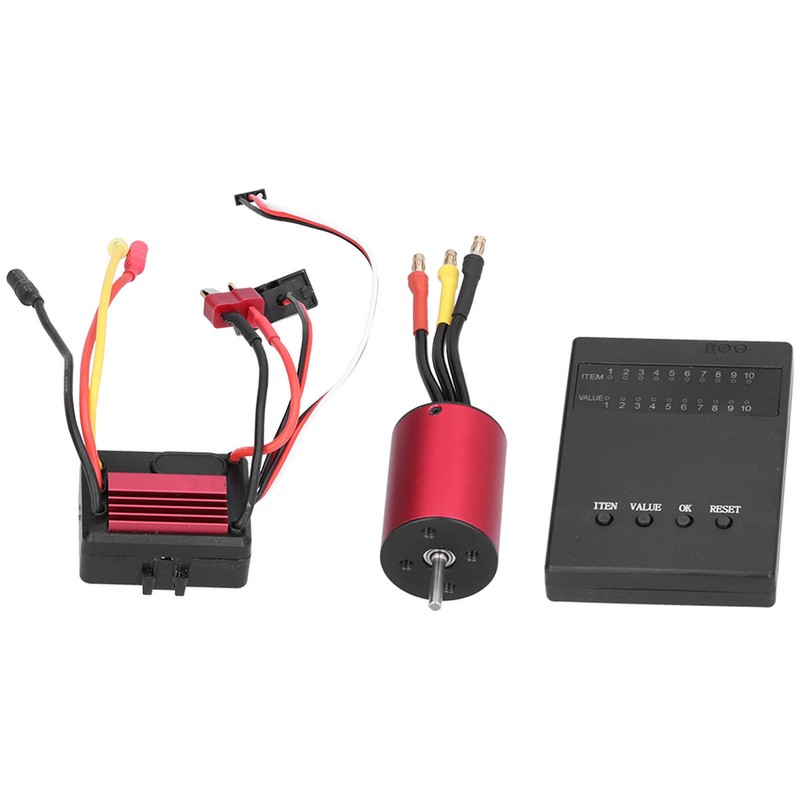 2838 4500KV 4P Brushless Motor 35A Brushless ESC+Programming Card for