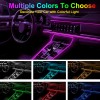 USB_Car LED Ambient Dashboard Lights RGB Interior App Remote Control
