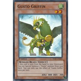 YU-GI-OH! - Gusto Griffin (HA07-EN004) - Hidden Arsenal 7: Knight of Stars - Unlimited Edition - Super Rare