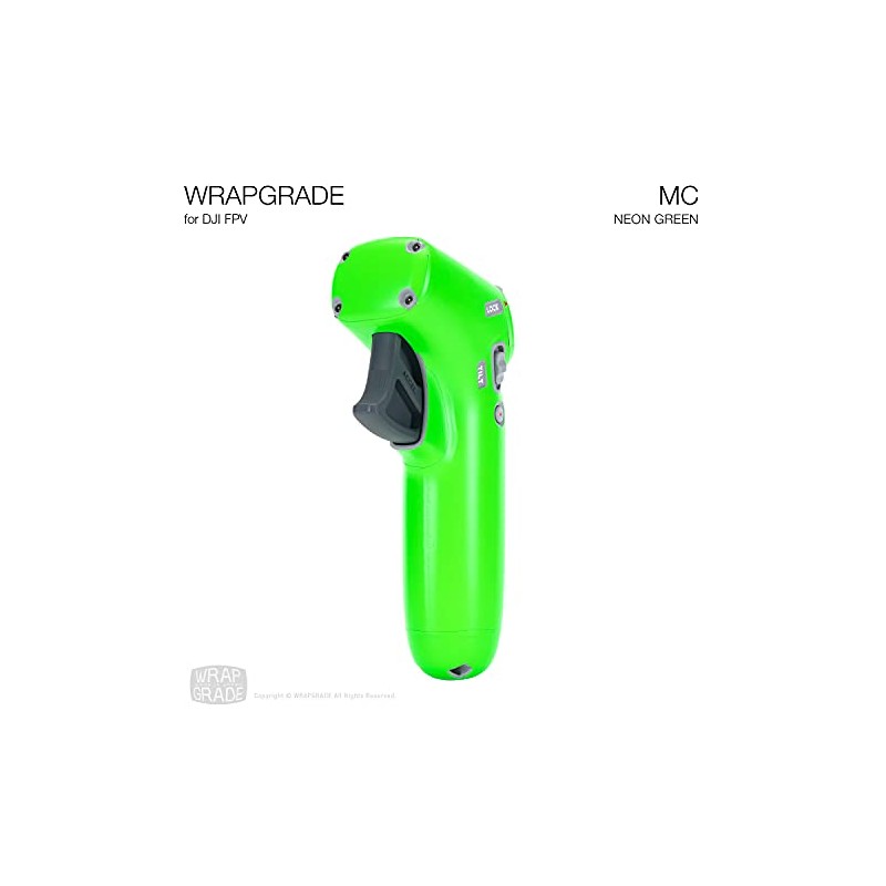 WRAPGRADE Skin Compatible with DJI FPV | Motion Controller (NEON