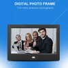 7" HD LED Screen Digital Photo Frame Alarm Clock MP3/4
