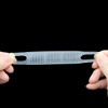 Clothing Hanger Strips ITROLLE 50PCS Clear Non-Slip Rubber Clothing Hanger