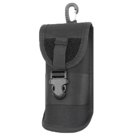 ARESACHI Glasses Case, Sunglasses Case, Molle System, Hard Pouch, Black