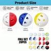 20 Wear-Resistant Golf Practice Balls, Soft Plastic Foam Golf training