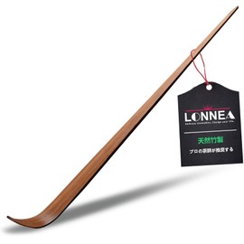 LONNEA Chashaku Chashaku Carbonized Bamboo Tea Utensils, Bamboo Tea Spoon, Matcha Powder, Scoop, Natural Bamboo Tea Ceremony, Matcha Scoop