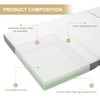 Lazyzizi Folding Mattress, 4 Inch Memory Foam Tri-fold with Breathable
