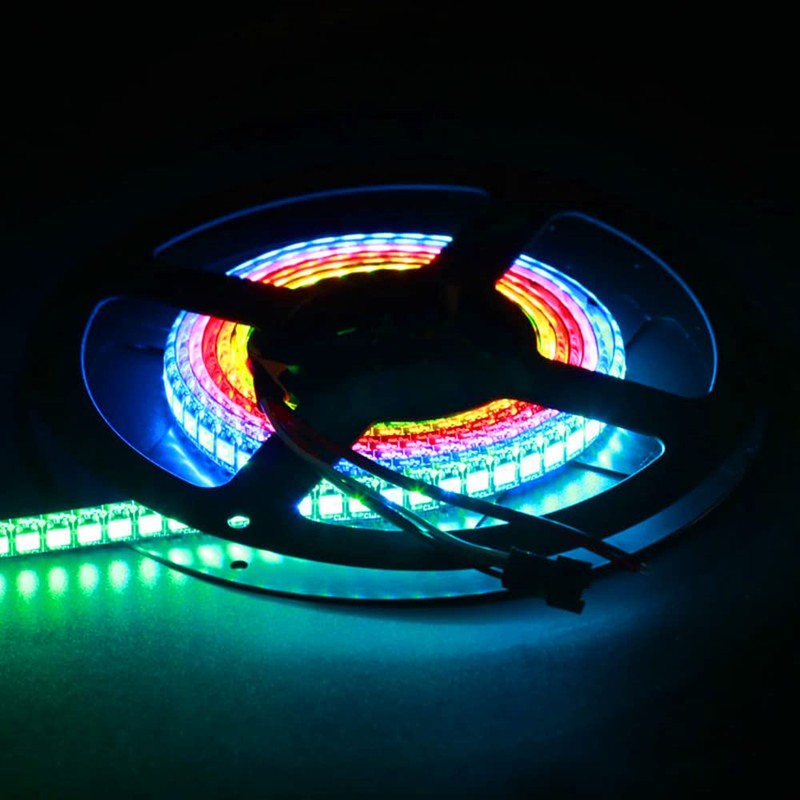 Boarda WS2812B RGB 5050SMD Individual Addressable LED Strip, 3.3FT 144