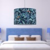 firstchoicelighting Tropical Toucan Design Velvet Easy Fit Ceiling Pendant Lightshade