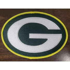 Unbranded Green Bay Packers Football Iron on Embroidered Patch