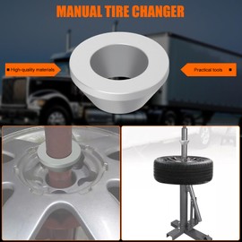 TKSE Manual Tyre Mount Centring Cone, Wheel Balancing Cone for Manual Tyre Changer, Aluminium Wheel Balancing Cone for Most Cars, Trucks, Caravans or SUVs
