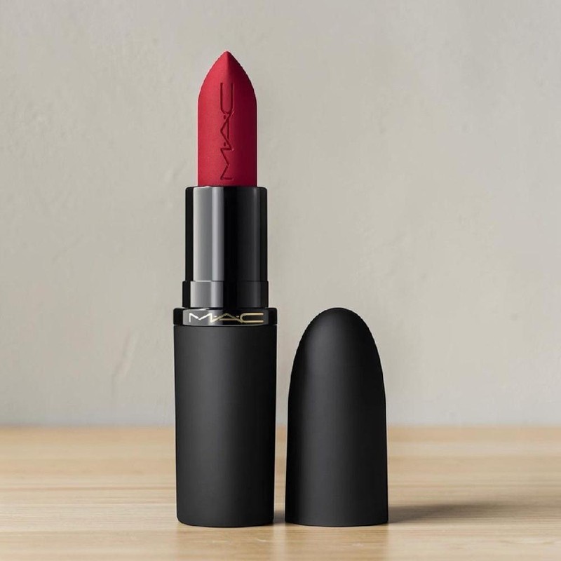 Heritage Homes MAC Powder Kiss Hazy Matte Lipstick 910 TWENTY-FUN