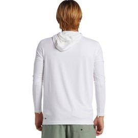 Quiksilver Men's Standard Everyday Surf Tee Hoodie, White