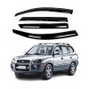 ZH Fits Hyundai Tucson 2005-2009 Thickened Window Visor Sun Rain