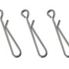 Dr.Fish 50 Pack Fast Fishing Snap Clips Stainless Steel Hanging