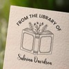 from The Library of Book Stamps | Custom Stamp |