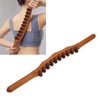 20 Bead Wood Massage Stick Full Body Universal Ergonomic Scraping