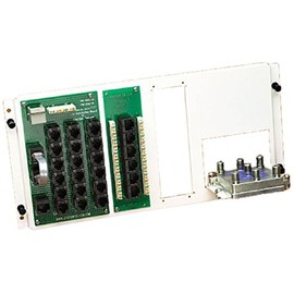 Leviton 47606-AHT WH DISTPNL ADV TELVID 1XCAT5 1X6WAY SPLT