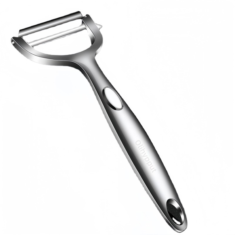 Olihpyyut Stainless Steel Peeler with Swivel Blade and Spring Design,