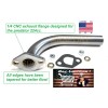 ARSPORT Exhaust Pipe Header For PREDATOR Max Performance 6.6 HP