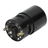 High Torsion DC Motor 12000RPM Round Shaft Fast Speed Red