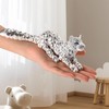 3D Printed Animal, 8" Articulated Snow Leopard, 3D Printed Toys,