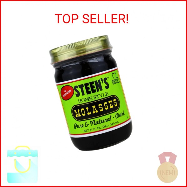 Steen's Home Style Molasses 11.5 oz - Rich, All-Natural Flavor