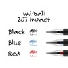 Sanford Brands Uni-Ball 207 Impact Gel Black Pen, (Pack of