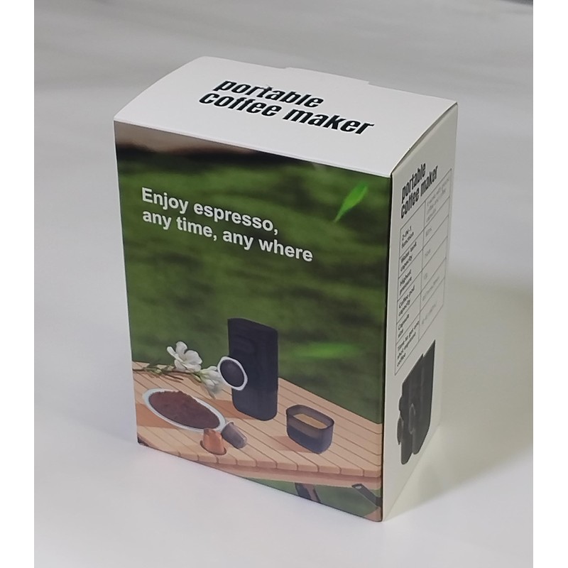 Portable Travel Espresso Machine Manually Operated Coffee Maker, Compatible for