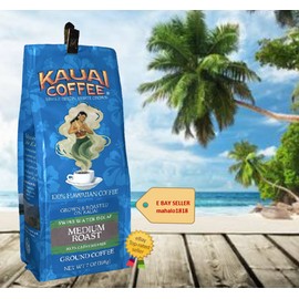 Kauai Coffee Co. Decaf Single Origin Medium Roast Ground Coffee 7 oz.