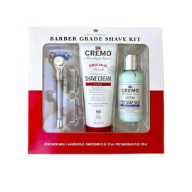 Cremo Barber Grade Shave Kit White