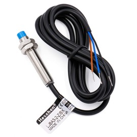 Heschen M8 Inductive Proximity Sensor Switch, Non-Shield Type, LJ8A3-2-Z/BX-DC5V, Detector 2mm, 5VDC 200mA, NPN Normally Open(NO), 3 Wire