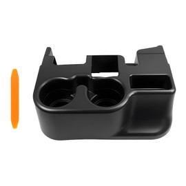 AUTO OCCASION Center Console Cup Holder Compatible with 2003-2012 Dodge Ram 1500 2500 3500 2003 2004 2005 2006 2007 2008 2009 2010 2011 2012 SS281AZAA