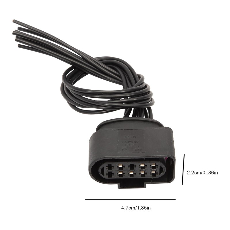 Taesayl Headlight Pigtail Connector for Kenw0rth T680, Halogen Headlamp Wiring