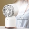 Cooling Mist Water Spray Fan Water Cooled Circulation USB Portable