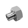 Fitvell Stainless Steel Garden Hose Adapter Swivel Fitting 3/4" PEX